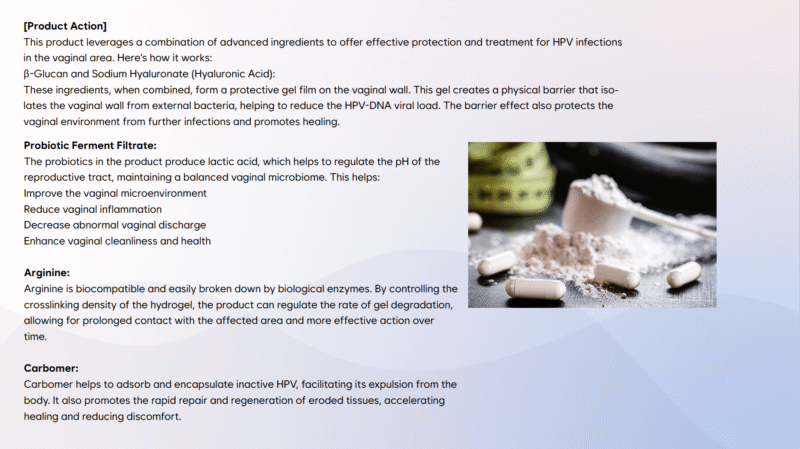 Anti-HPV Functional Dressing Gel - Image 4