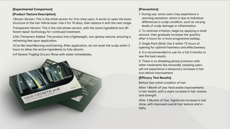 Anti-Peeling and Hair Growth Essence - Image 2